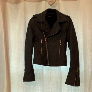 Balenciaga Leather Moto Jacket